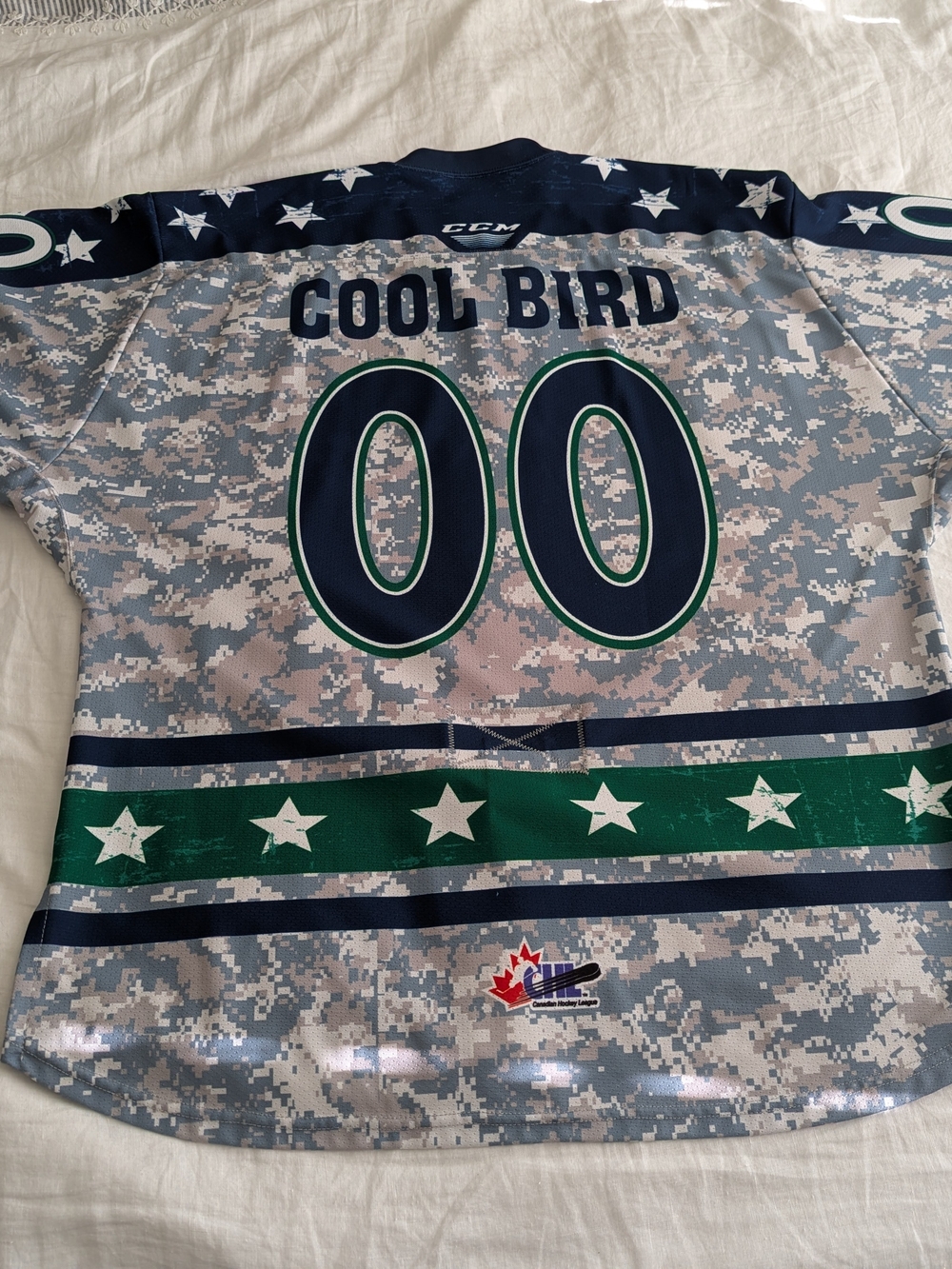 Seattle Thunderbirds Game Worn Hockey Jersey For Military Appreciation Night - Picture 2 of 7